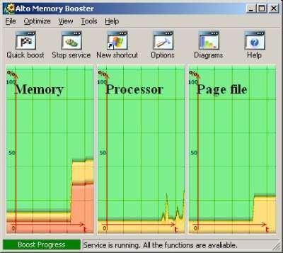 Alto Memory Booster Screenshot
